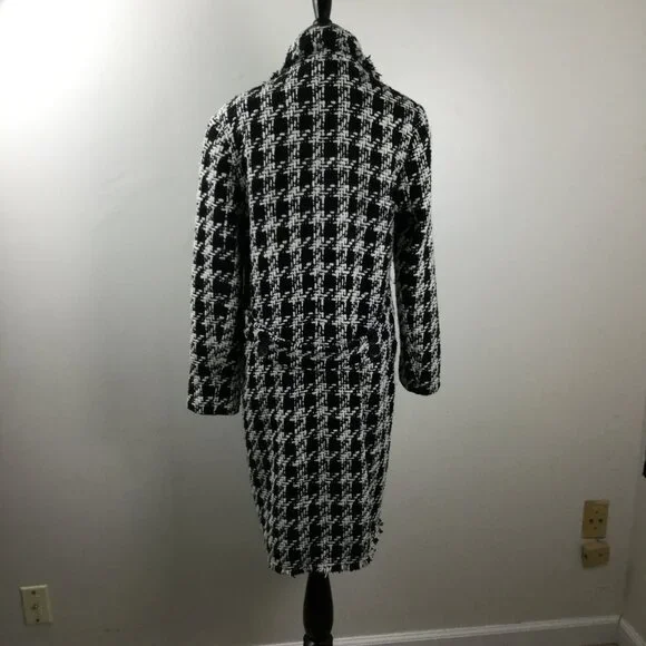 Joie Aubrielle Houndstooth Coat s - Picture 6 of 10